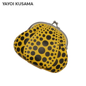 【月間優良ショップ7度受賞】 新品 YAYOI KUSAMA ヤヨイ クサマ 草間彌生 がま口 小 パンプキン 財布 ウォレット YELLOW イエロー 黄色 メンズ レディース 新作 ETI088