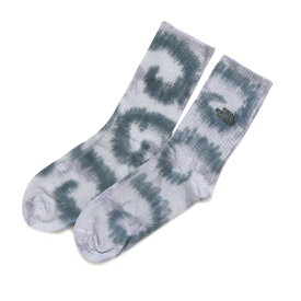 【月間優良ショップ7度受賞】 新品 ザ・ノースフェイス ホワイトレーベル THE NORTH FACE WHITE LABEL NY4MP01L TIE-DYE SOCKS ソックス 靴下 GREY メンズ レディース 新作