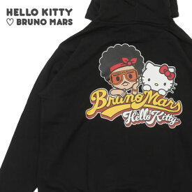 【月間優良ショップ7度受賞】 新品 ブルーノ・マーズ BRUNO MARS x ハローキティ HELLO KITTY HOODIE パーカー 新作 ブルーノマーズ サンリオ キティちゃん