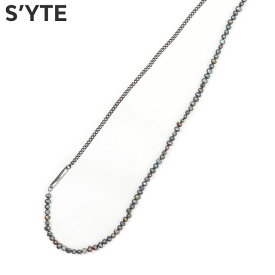 【月間優良ショップ7度受賞】 新品 サイト S'YTE FRESH WATER BLACK PEARL NECKLACE ネックレス メンズ レディース Yohji Yamamoto ヨウジヤマモト プリュス プールオム ワイスリー Y-3 山本耀司 ETN130