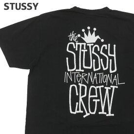 【月間優良ショップ7度受賞】 新品 ステューシー STUSSY CROWN INTERNATIONAL PIG DYED TEE Tシャツ メンズ 新作