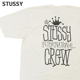 【月間優良ショップ7度受賞】 新品 ステューシー STUSSY CROWN INTERNATIONAL PIG DYED TEE Tシャツ メンズ 新作