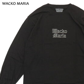 【月間優良ショップ7度受賞】 新品 ワコマリア WACKO MARIA 24SS CREW NECK LONG SLEEVE T-SHIRT 長袖 Tシャツ メンズ 2024SS 新作 GUILTY PARTIES ギルティー パーティーズ ETN135