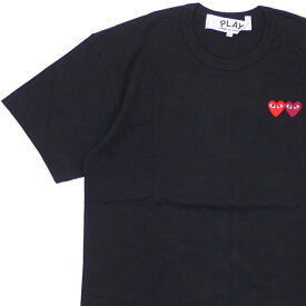 【月間優良ショップ7度受賞】 新品 プレイ コムデギャルソン PLAY COMME des GARCONS 2HEART TEE Tシャツ メンズ レディース ハート ロゴ AX-T226-051