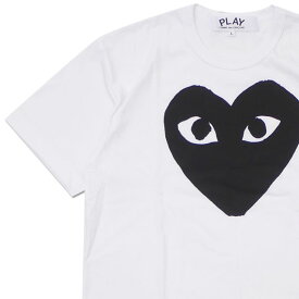 【月間優良ショップ7度受賞】 新品 プレイ コムデギャルソン PLAY COMME des GARCONS BLACK HEART TEE Tシャツ メンズ レディース ハート ロゴ AX-T070-051