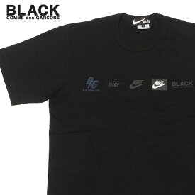【月間優良ショップ7度受賞】 新品 ブラック コムデギャルソン BLACK COMME des GARCONS x ナイキ NIKE LOGO TEE Tシャツ メンズ レディース 新作 ETN122