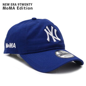 【月間優良ショップ7度受賞】 新品 ニューエラ NEW ERA x モマ MoMA ニューヨーク ヤンキース 9TWENTY CAP ストラップバック キャップ ROYAL BLUE ロイヤルブルー メンズ レディース