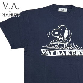 [期間限定ポイント10倍！] 新品 ヴイエー V.A. VAT BAKERY PEANUTS S/S TEE ピーナッツ Tシャツ メンズ レディース 新作 Various Artists スヌーピー ETN139