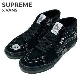 【月間優良ショップ 8度受賞】 新品 シュプリーム SUPREME x バンズ VANS 25SS Nate Lowman Skate Grosso Mid スケート グロッソ ミッド スニーカー メンズ レディース 2025SS 新作 ストリート スケーター ネイト・ロウマン