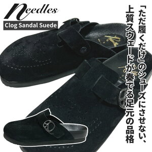 yԗDǃVbv 8x܁z Vi j[hY NEEDLES 25FW Clog Sandal Suede NbO T_ XEF[h XG[h p`O Y fB[X 2025FW 2025AW 25AW V j[hX ps  h