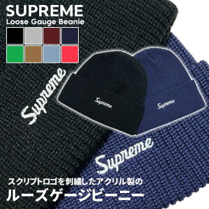 yԗDǃVbv 8x܁z Vi Vv[ SUPREME 25FW Loose Gauge Beanie r[j[ jbgLbv Y fB[X 2025FW 2025AW 25AW V Xg[g XP[g XP[^[ ETI003
