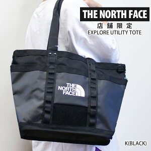 yԗDǃVbv 8x܁z Vi UEm[XtFCX THE NORTH FACE X܌ EXPLORE UTILITY TOTE g[gobO K(BLACK) ubN Y fB[X V NM82363R TNF