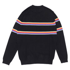 PalaceSkateboards(パレススケートボード)MultiStripeKnit(ニット)BLACK420-000016-031+【新品】