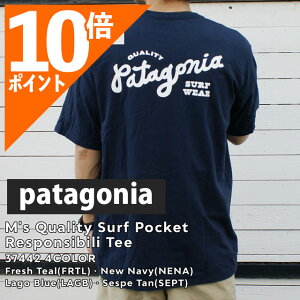 [Ԍ|Cg10{I] Vi p^SjA Patagonia M's Quality Surf Pocket Responsibili Tee Y NIeB T[tE|Pbg X|Vr TVc 37442 Y fB[X AEghA Lv 