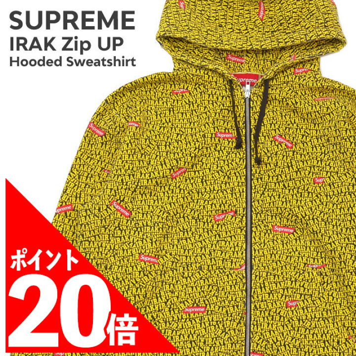 楽天市場】[期間限定ポイント20倍！] 新品 シュプリーム SUPREME IRAK  