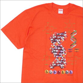 【月間優良ショップ7度受賞】 シュプリーム SUPREME DNA Tee Tシャツ BRIGHT ORANGE 200007583148 【新品】