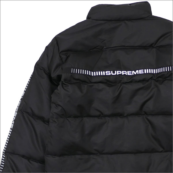 reflective sleeve logo puffy jacket