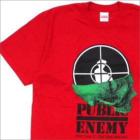 【月間優良ショップ7度受賞】 シュプリーム SUPREME x アンダーカバー UNDERCOVER x Public Enemy Terrordome Tee Tシャツ RED 200007783143 【新品】