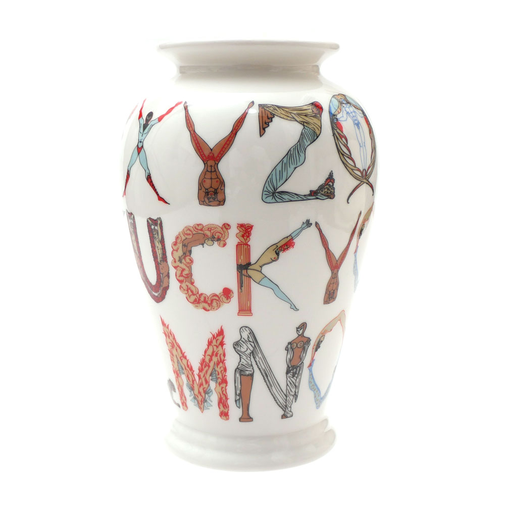 【2022年3月4月度 2ヶ月連続月間優良ショップ受賞】シュプリーム SUPREME Alphabet Vase 花瓶 WHITE  290004723110 【新品】 39ショップ | Cliff Edge