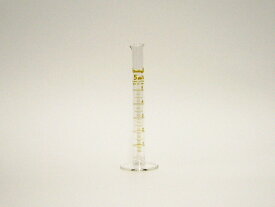 【クライミング　JIS　クラスA商品】ガラス製　メスシリンダー　目盛付き　5ml型式：2010-01-10耐熱ガラス、硬質ガラス、実験器具、研究備品、理化学機器、検査用品