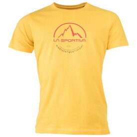 【 在庫処分 】【 即納 】 スポルティバ Logo Tee Tシャツ ( Yellow ) | La Sportiva Logo Tee