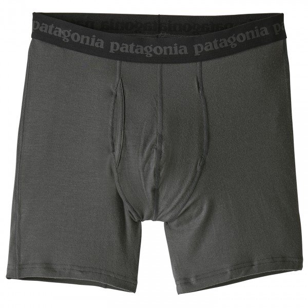 PATAGONIA Essential Boxer Briefs 6' 100%品質保証 パタゴニア メンズ Forge ブリーフ 休み エッセンシャル 6インチ ボクサー Grey