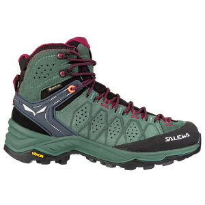 �T���� Alp Trainer 2 Mid GTX �E�[�}�� ( Duck Green / Rhododendon ) | SALEWA Women's Alp Trainer 2 Mid GTX [o]
