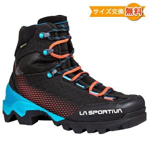 X|eBo GNCrE ST GTX E[} ( Black/Hibiscus ) | La Sportiva Aequilibrium ST Woman GTX [o]