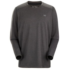 アークテリクス コーマック ロングスリーブ シャツ メンズ ( Black Heather ) | ARC'TERYX Cormac Crew L/S