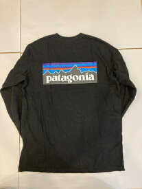 パタゴニア ◆ メンズ ロングスリーブ P-6ロゴ レスポンシビリティー Tシャツ （ Black ） | PATAGONIA L/S P6 Logo ResponsibiliTee