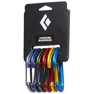 �u���b�N �_�C�������h ���C�g ���C���[ �X�i�b�v �t�b�N 6�Z�b�g �i Multicolor �j | BLACK DIAMOND Lite Wire snap hook 6 piece set [t]
