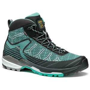 A] t@R GH WJ[h GV ML nCLO u[c fB[X i Black / Aqua Green j | ASOLO Falcon EVO Jaquard GV ML hiking boots Women [t]