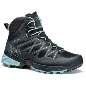 A] ^z ~bh SAebNX ML nCLO u[c fB[X i Black / Celadon j | ASOLO Tahoe Mid Goretex ML hiking boots Women [t]