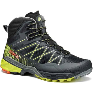 A] ^z ~bh SAebNX MM nCLO u[c i Black / Safety Yellow j | ASOLO Tahoe Mid Goretex MM hiking boots [t]