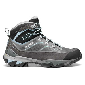 A] AJfBA ~bh SAebNX nCLO u[c fB[X i Graphite / Sky Blue j | ASOLO Acadia mid Goretex hiking boots Women [t]