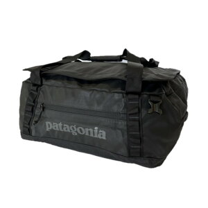 �y ���[ �z �p�^�S�j�A �� �u���b�N�z�[�� �_�b�t�� 40L ( Black w/Black ) | PATAGONIA Black Hole Duffel 40L