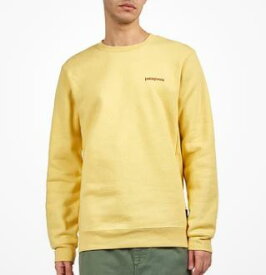 パタゴニア フィッツロイ アイコン アップライザル クルー スウェットシャツ ( Milled Yellow ) | PATAGONIA Fitz Roy Icon Uprisal Crew Sweatshirt