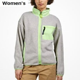 パタゴニア ウィメンズ シンチラ ジャケット ( Oatmeal Heather / Salamander Green ) | PATAGONIA Women's Synch Jacket