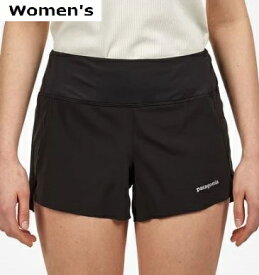 パタゴニア □ ウィメンズ ストライダー プロ ショーツ 3 1/2インチ ( Black ) | PATAGONIA Women's Strider Pro Shorts 3.5''