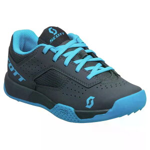 �X�R�b�g �A�[�Y ���[�X MTB �W���j�A �V���[�Y �i Grey/NeonBlue �j | SCOTT Ars Lace MTB Junior Shoes [t]