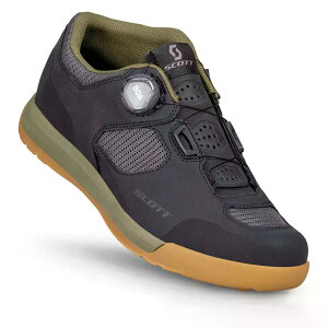 SCOTT SHR-Alp Evo BOA MTB Shoes �i Black/FirGreen �j [t]