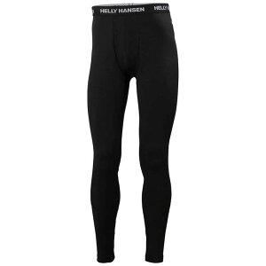 �w���[�n���Z�� ���t�@ �����m �~�b�h�E�F�C�g �x�[�X���C���[ �p���c �i Black �j | HELLY HANSEN Lifa Merino Midweight Base layer Pants [t]