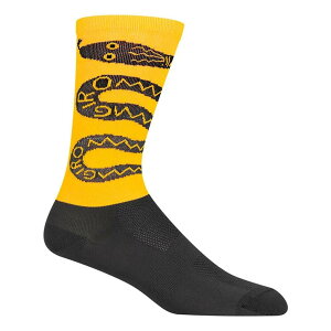 �W�� �R���p�b�N ���[�T�[ �n�C ���C�Y �\�b�N�X �i Black / Yellow �j | GIRO Comp Racer High Rise socks [t]