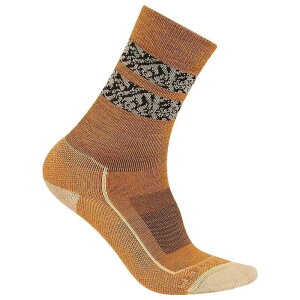 �A�C�X�u���[�J�[ �����m �n�C�N+ ���C�g �N���[ �i�`������ �T�~�b�g �\�b�N�X ���f�B�[�X �i Ray / Sunstone / Black �j | ICEBREAKER Merino Hike+ Light Crew Natural Summit socks Women [t]