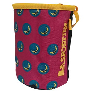 X|eBo IU[ `[NobO i Fucsia / Giallo j | LA SPORTIVA On The Moon Chalk Bag [t]