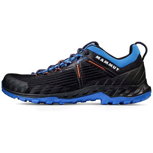 }[g AiXJ jbg III [ SAebNX i Black / Glacier Blue j | MAMMUT Alnasca Knit III Low GTX [t]