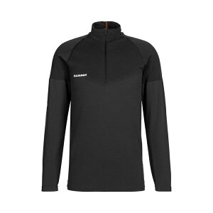 }[g gtg n[tWbv OX[u TVc Y i Black j | MAMMUT Trift half zip long sleeve T-shirt [t]