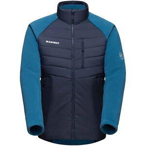 }[g Cm~i[^ nCubh tWbv t[X Y i Deep Ice / Marine j | MAMMUT Innominata Hybrid full zip fleece [t]