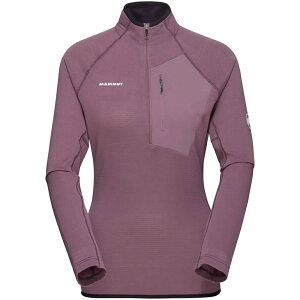 }[g GiW[ Cg n[tWbv t[X fB[X i Flux / Black j | MAMMUT Aenergy Light half zip fleece [t]