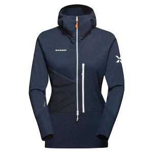 �}���[�g �A�C�K�[ �X�s�[�h �n�C�u���b�h �t�[�f�B ���f�B�[�X �i Night �j | MAMMUT Eiger Speed Hybrid hoodie [t]